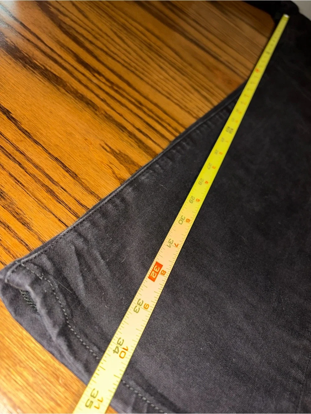 American Eagle 36x36 slim straight black jeans AEO